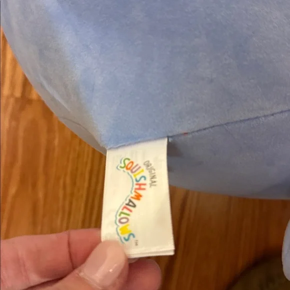 Squishmallows Original Samir Blue Whale Plush with Bucket Hat - Picture 7 of 7